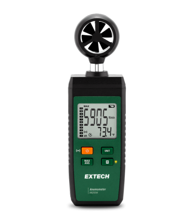 Anemometer with Connectivity to ExView® App