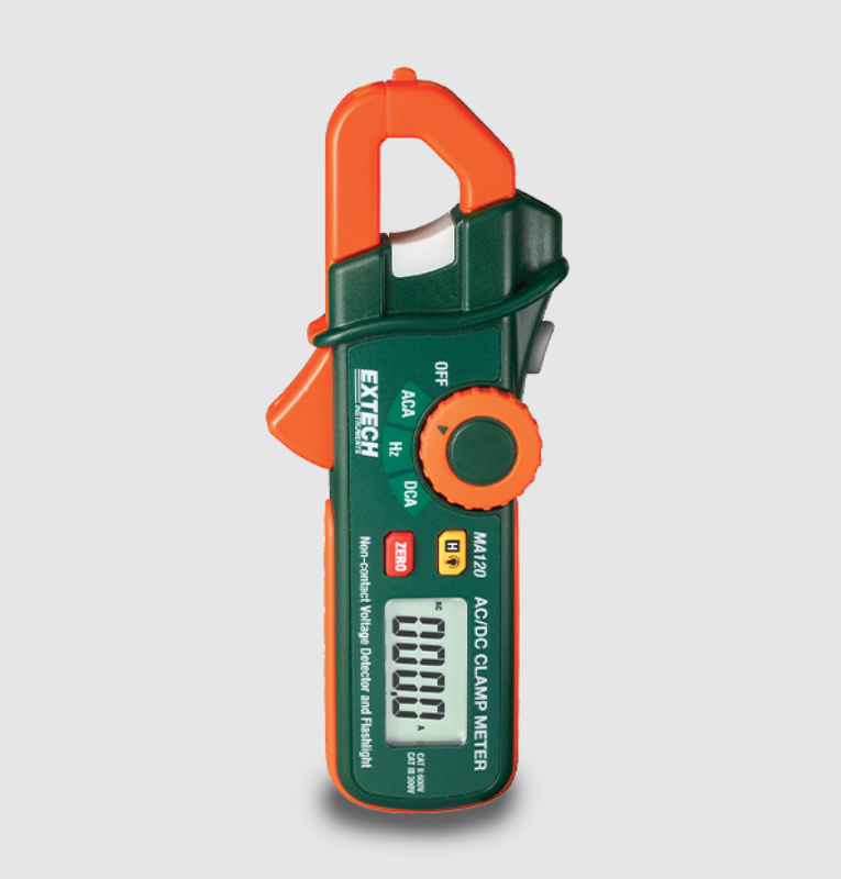 200A AC/DC Mini Clamp Meter+Voltage Detector