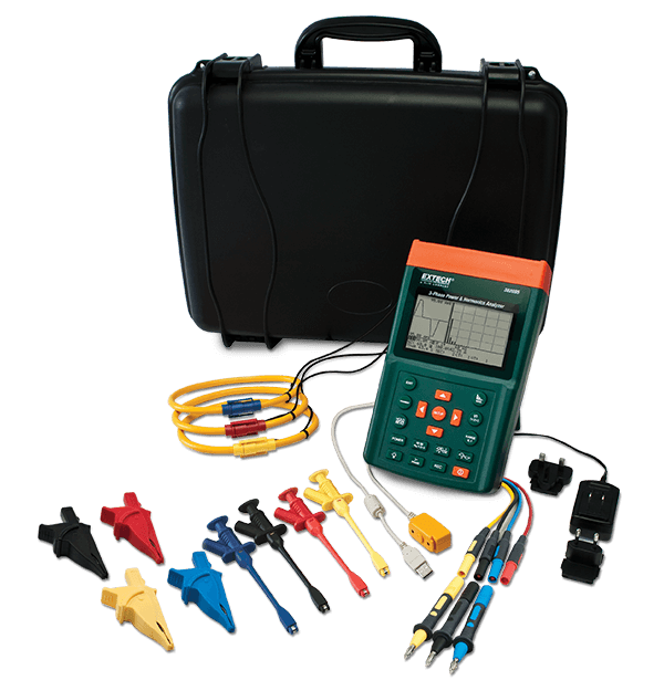 3-Phase Power & Harmonics Analyzer
