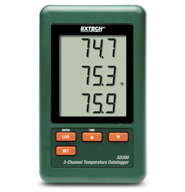3-Channel Temperature Datalogger