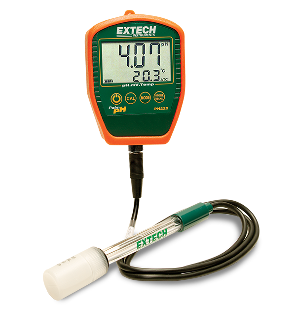 Waterproof Palm pH Meter with Temperature