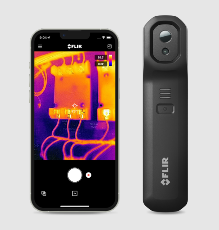 Thermal Camera with Wireless Connectivity for iOS® and Android™ Smart Devices