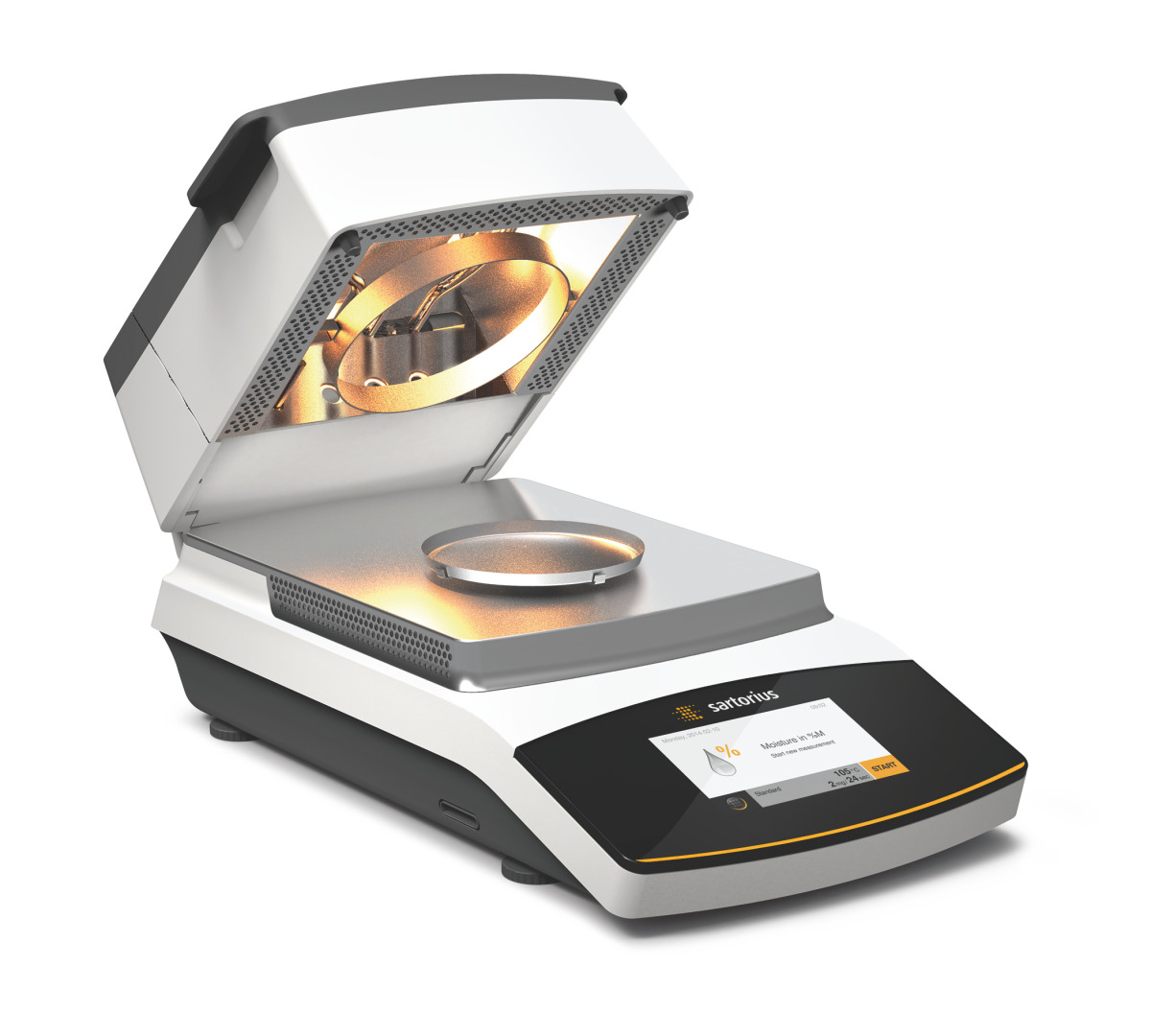 Fully Automatic Infrared Moisture Analyzer For Managing Complex Tasks